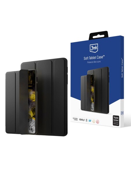 3mk minkštas planšetinio kompiuterio dėklas, skirtas iPad 10.2& 39 & 39 7/ 8/ 9 gen – juodas 3mk minkštas planšetinio kompiuterio dėklas, skirtas iPad 10.2& 39 & 39 7/ 8/ 9 gen – juodas