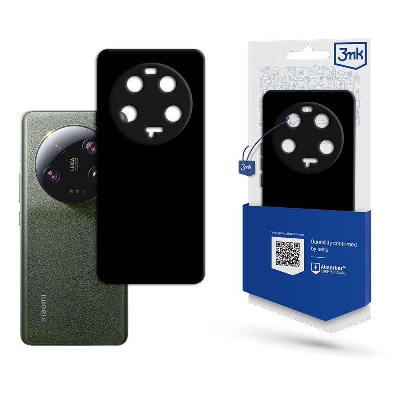 3mk matinis dėklas, skirtas Xiaomi 13 Ultra 5G – juodas