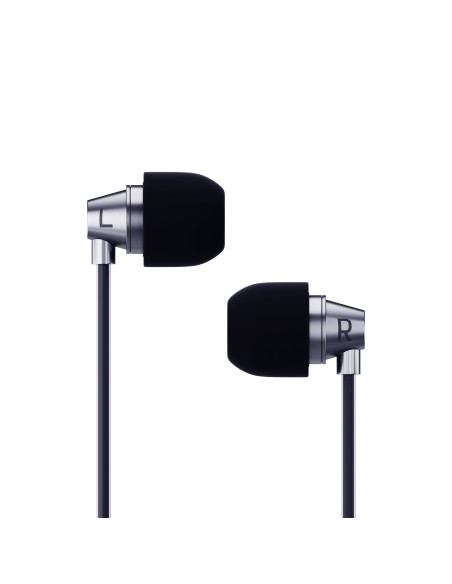 3mk Wired Earphones laidinės ausinės su 3,5 mm mini jack jungtimi – juodos 3mk Wired Earphones laidinės ausinės su 3,5 mm mini jack jungtimi – juodos