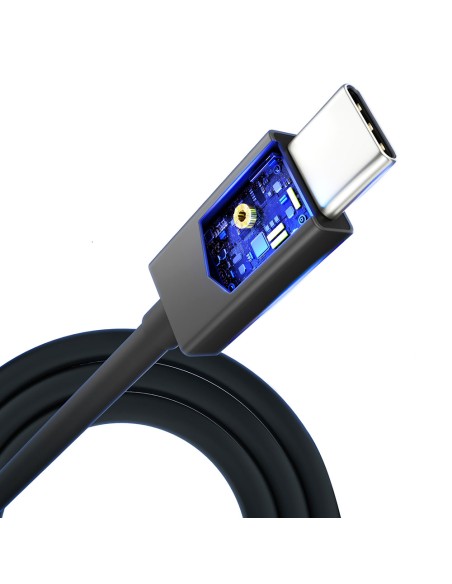 3mk Hyper Cable ThunderBolt 240W - juodas 3mk Hyper Cable ThunderBolt 240W - juodas