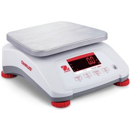 VALOR 4000 svarstyklės su legalizavimu virtuvės gastronomija vandeniui IP68 LED 3Kg / 1g - OHAUS V41PWE3T-M