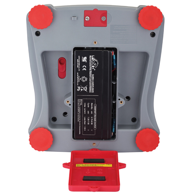 VALOR 4000 svarstyklės su legalizavimu virtuvės gastronomija vandeniui IP68 LED 3Kg / 1g - OHAUS V41PWE3T-M