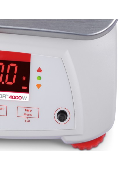 VALOR 4000 svarstyklės su legalizavimu virtuvės gastronomija vandeniui IP68 LED 15Kg / 5g - OHAUS V41PWE15T-M VALOR 4000 svarstyklės su legalizavimu virtuvės gastronomija vandeniui IP68 LED 15Kg / 5g - OHAUS V41PWE15T-M