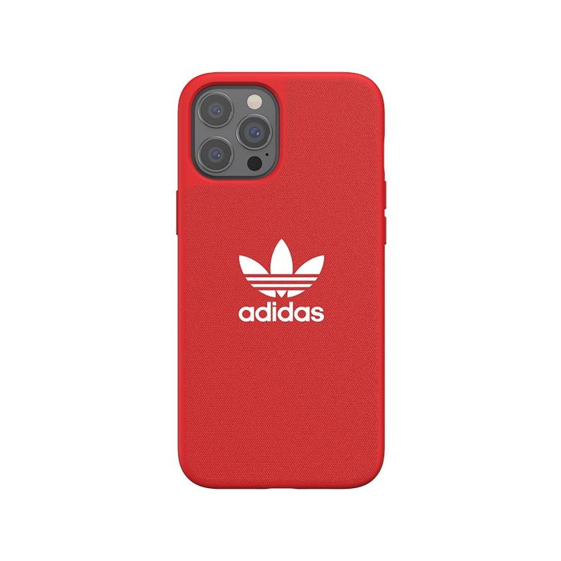 Adidas OR Molded Case Canvas dėklas, skirtas iPhone 12 Pro Max - raudonas