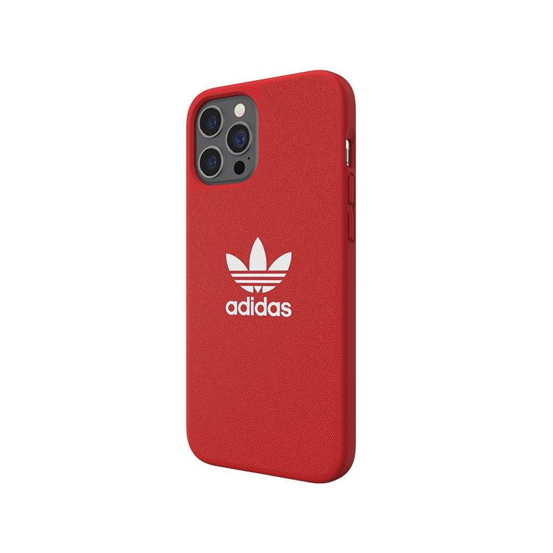 Adidas OR Molded Case Canvas dėklas, skirtas iPhone 12 Pro Max - raudonas