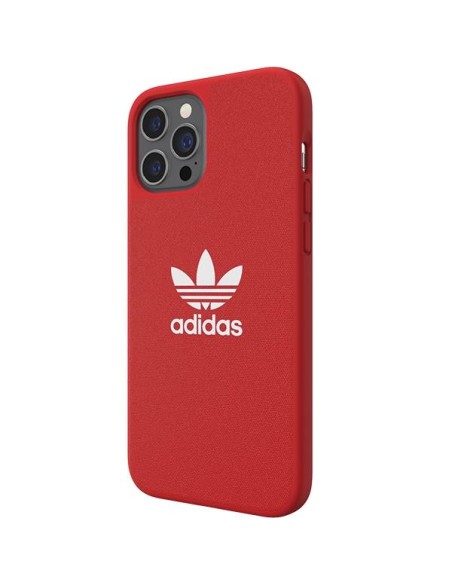 Adidas OR Molded Case Canvas dėklas, skirtas iPhone 12 Pro Max - raudonas Adidas OR Molded Case Canvas dėklas, skirtas iPhone 12 Pro Max - raudonas