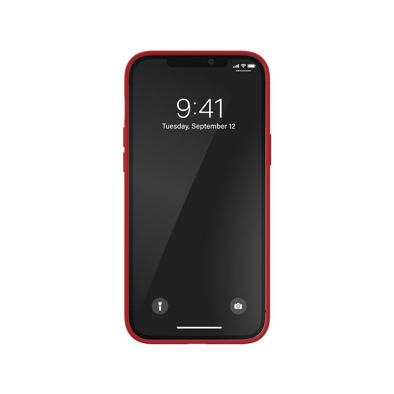 Adidas OR Molded Case Canvas dėklas, skirtas iPhone 12 Pro Max - raudonas