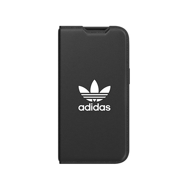 Adidas OR Booklet Case BASIC skirtas iPhone 14 - juodai baltas
