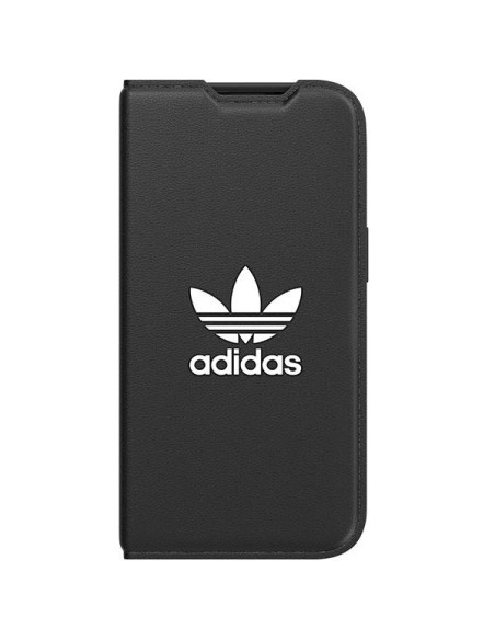 Adidas OR Booklet Case BASIC skirtas iPhone 14 - juodai baltas Adidas OR Booklet Case BASIC skirtas iPhone 14 - juodai baltas