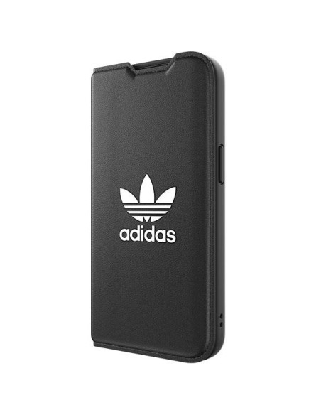 Adidas OR Booklet Case BASIC skirtas iPhone 14 - juodai baltas Adidas OR Booklet Case BASIC skirtas iPhone 14 - juodai baltas