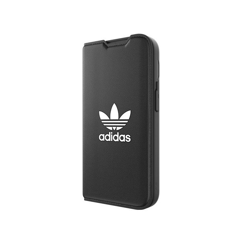 Adidas OR Booklet Case BASIC dėklas skirtas iPhone 14 Pro - juodai baltas