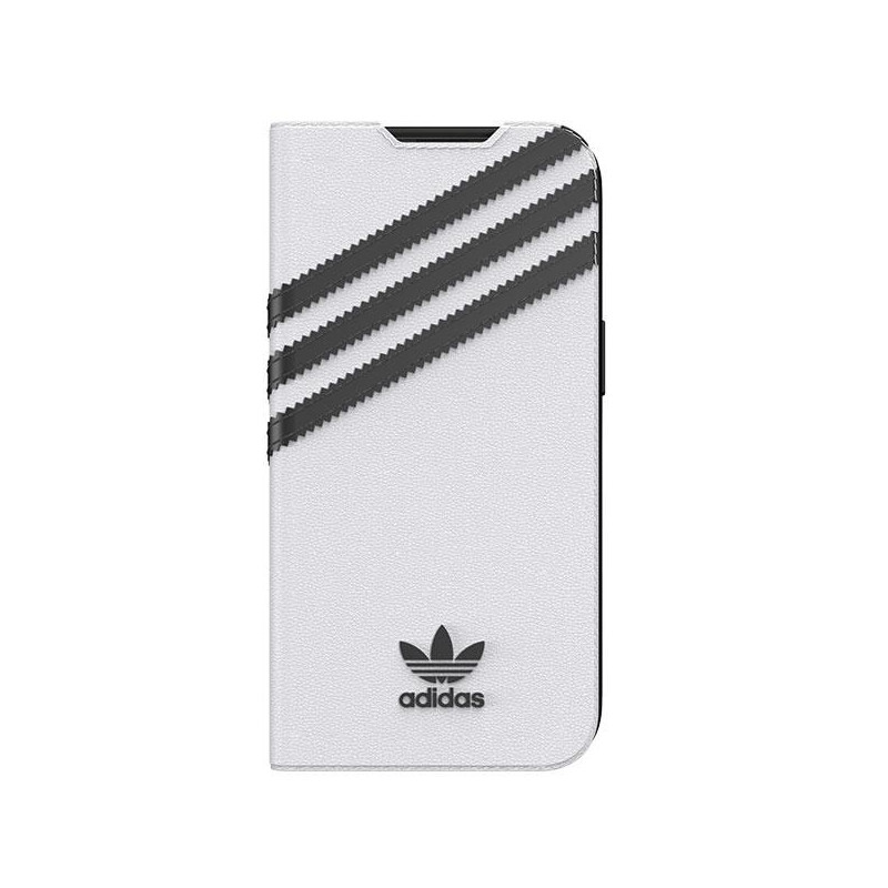 Adidas OR Booklet Case PU iPhone 13 - balta ir juoda