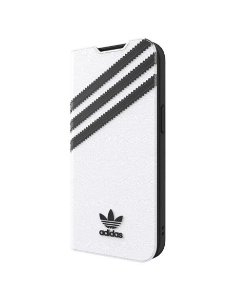 Adidas OR Booklet Case PU iPhone 13 - balta ir juoda Adidas OR Booklet Case PU iPhone 13 - balta ir juoda