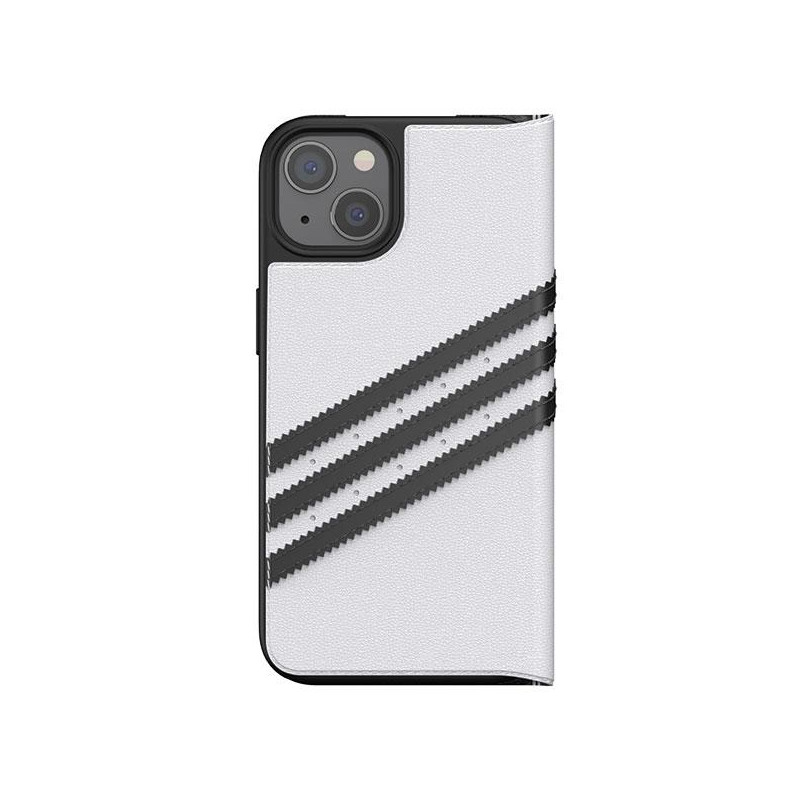 Adidas OR Booklet Case PU iPhone 13 - balta ir juoda