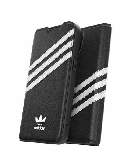 Adidas OR Booklet Case PU, skirtas iPhone 14 - juodai baltas Adidas OR Booklet Case PU, skirtas iPhone 14 - juodai baltas