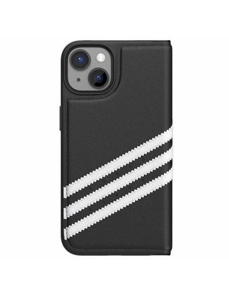 Adidas OR Booklet Case PU, skirtas iPhone 14 - juodai baltas Adidas OR Booklet Case PU, skirtas iPhone 14 - juodai baltas