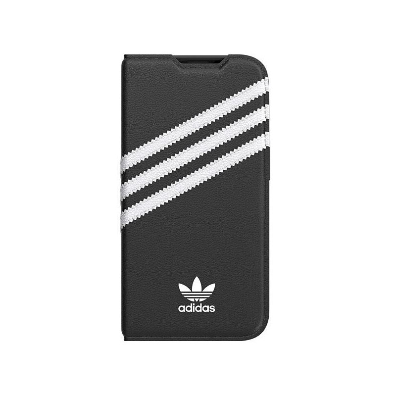 Adidas OR Booklet Case PU skirtas iPhone 14 Pro – juodai baltas