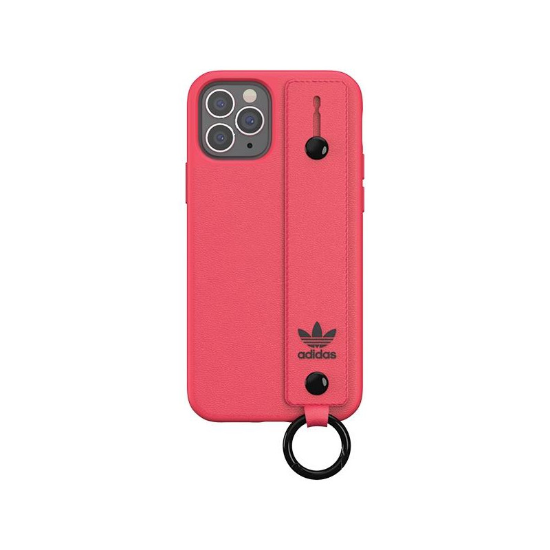 Adidas OR Hand Strap Case iPhone 12 / iPhone 12 Pro - rožinė