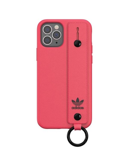 Adidas OR Hand Strap Case iPhone 12 / iPhone 12 Pro - rožinė Adidas OR Hand Strap Case iPhone 12 / iPhone 12 Pro - rožinė