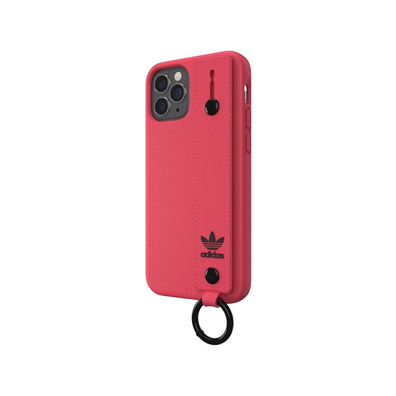 Adidas OR Hand Strap Case iPhone 12 / iPhone 12 Pro - rožinė