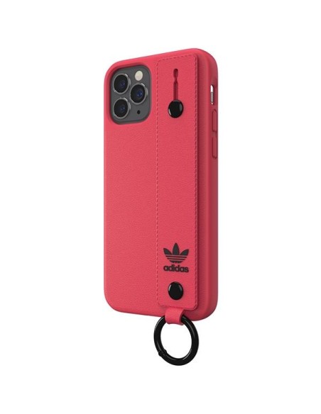 Adidas OR Hand Strap Case iPhone 12 / iPhone 12 Pro - rožinė Adidas OR Hand Strap Case iPhone 12 / iPhone 12 Pro - rožinė