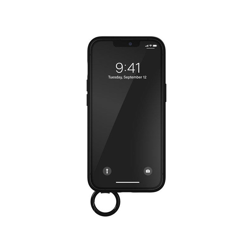 Adidas OR Hand Strap Case iPhone 13 Pro / iPhone 13 - juoda ir žalia