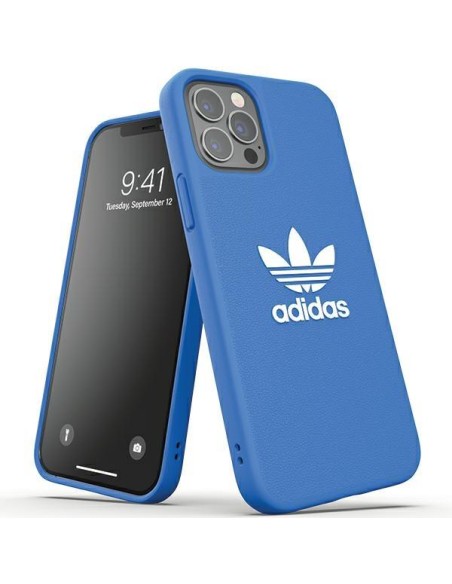 Adidas OR Molded Case BASIC skirtas iPhone 12 / iPhone 12 Pro - mėlynas