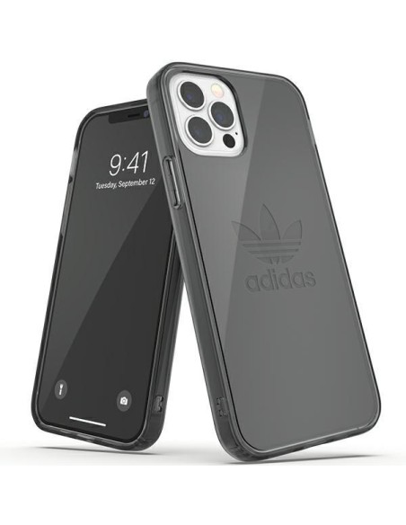 Adidas OR Protective Clear Case iPhone 12 / iPhone 12 Pro - juodas Adidas OR Protective Clear Case iPhone 12 / iPhone 12 Pro - juodas