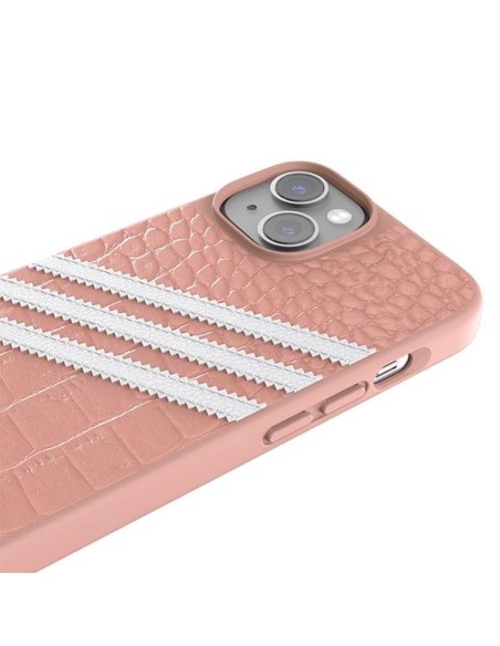 Adidas OR Samba Alligator dėklas iPhone 14 - rožinis ir baltas Adidas OR Samba Alligator dėklas iPhone 14 - rožinis ir baltas