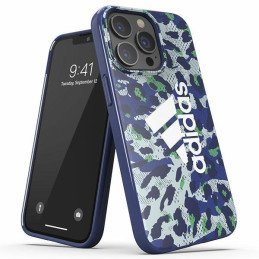 Adidas OR SnapCase Leopard dėklas skirtas iPhone 13 / iPhone 13 Pro - mėlynas