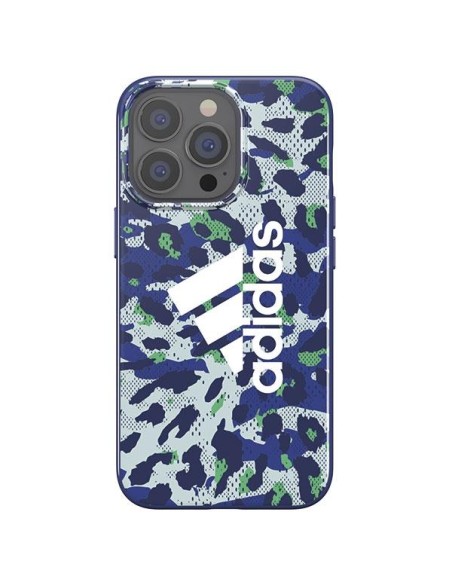 Adidas OR SnapCase Leopard dėklas skirtas iPhone 13 / iPhone 13 Pro - mėlynas Adidas OR SnapCase Leopard dėklas skirtas iPhone 13 / iPhone 13 Pro - mėlynas