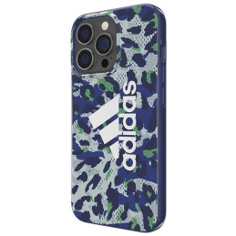 Adidas OR SnapCase Leopard dėklas skirtas iPhone 13 / iPhone 13 Pro - mėlynas