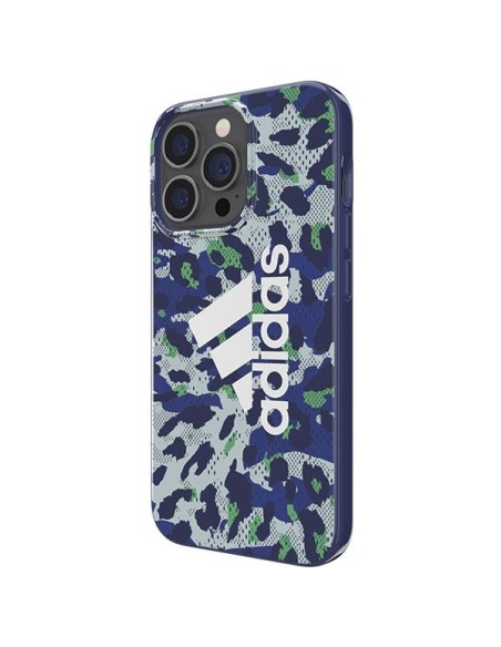 Adidas OR SnapCase Leopard dėklas skirtas iPhone 13 / iPhone 13 Pro - mėlynas Adidas OR SnapCase Leopard dėklas skirtas iPhone 13 / iPhone 13 Pro - mėlynas