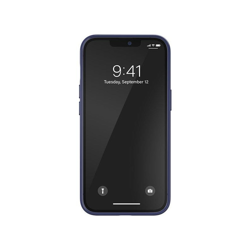 Adidas OR SnapCase Leopard dėklas skirtas iPhone 13 / iPhone 13 Pro - mėlynas