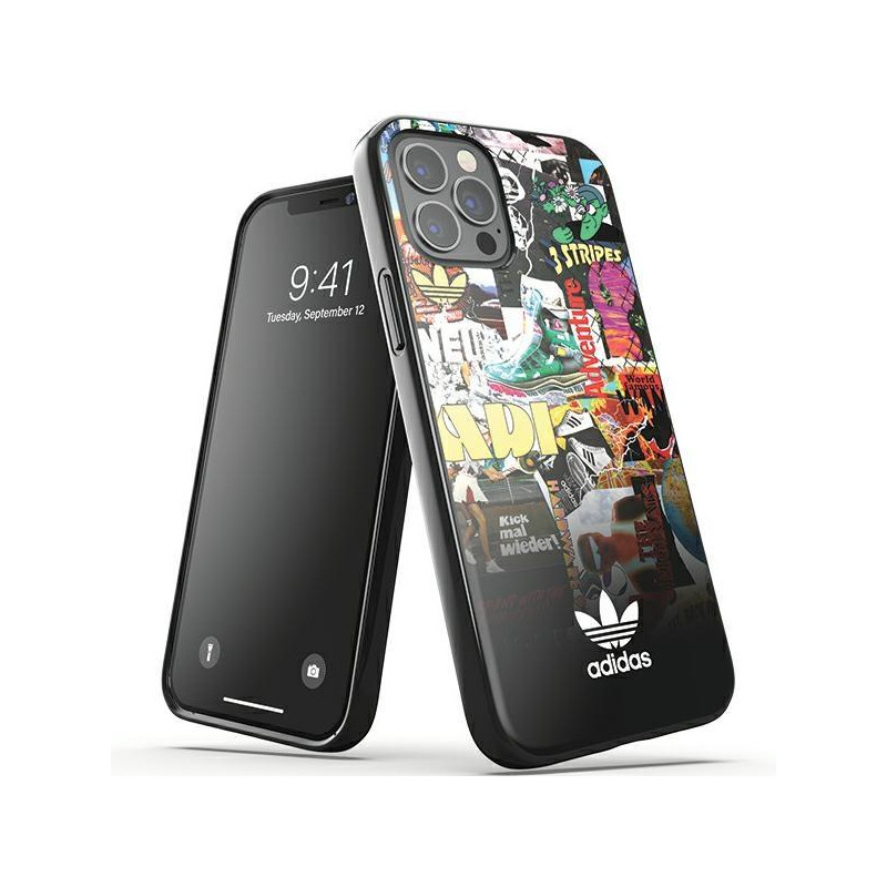Adidas OR SnapCase Grafinis dėklas, skirtas iPhone 12 / iPhone 12 Pro - įvairiaspalvis Adidas OR SnapCase Grafinis dėklas, skirtas iPhone 12 / iPhone 12 Pro - įvairiaspalvis