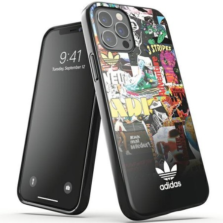 Adidas OR SnapCase Grafinis dėklas, skirtas iPhone 12 / iPhone 12 Pro - įvairiaspalvis Adidas OR SnapCase Grafinis dėklas, skirtas iPhone 12 / iPhone 12 Pro - įvairiaspalvis