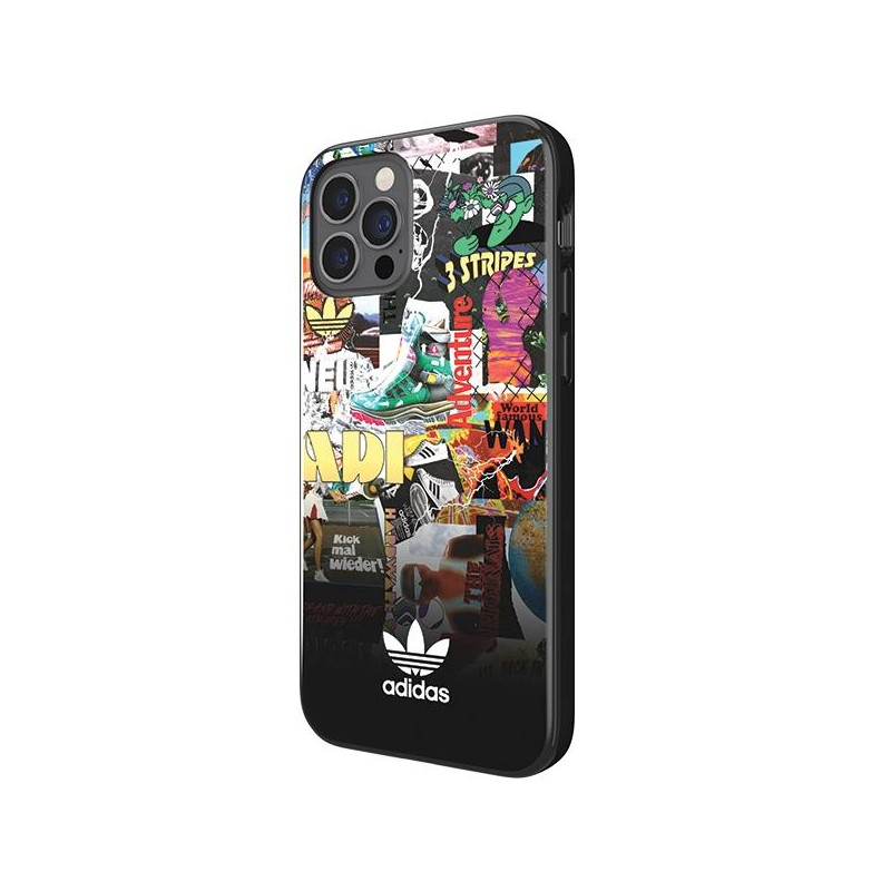 Adidas OR SnapCase Grafinis dėklas, skirtas iPhone 12 / iPhone 12 Pro - įvairiaspalvis