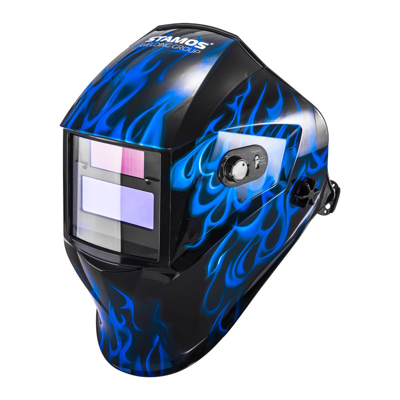 Automatinis automatiškai tamsėjantis suvirinimo šalmas su grind SUB ZERO funkcija