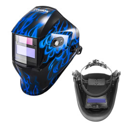 Automatinis automatiškai tamsėjantis suvirinimo šalmas su grind SUB ZERO funkcija