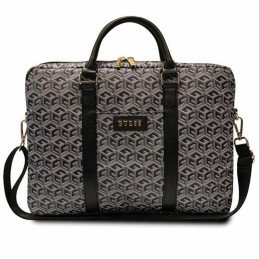 Guess GCube Stripes krepšys 16" nešiojamam kompiuteriui - juodas
