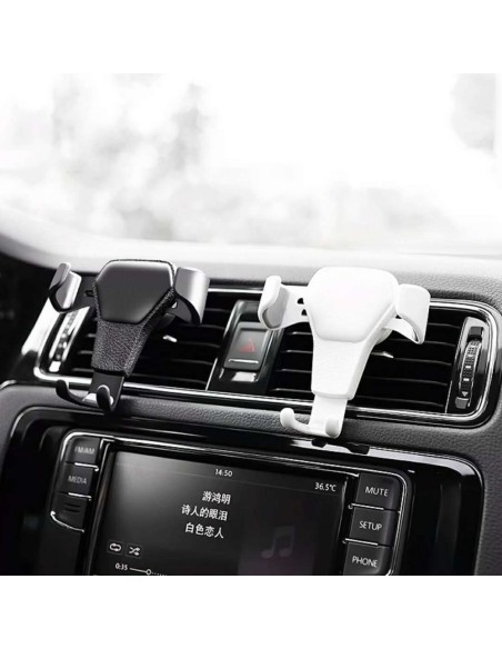 Gravitacinis automobilinio telefono laikiklis oro angai Car Holder H01 juodas Gravitacinis automobilinio telefono laikiklis oro angai Car Holder H01 juodas