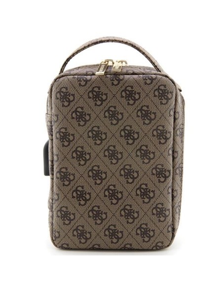 Guess 4G Printed Stripes organizatorių krepšys - rudas Guess 4G Printed Stripes organizatorių krepšys - rudas