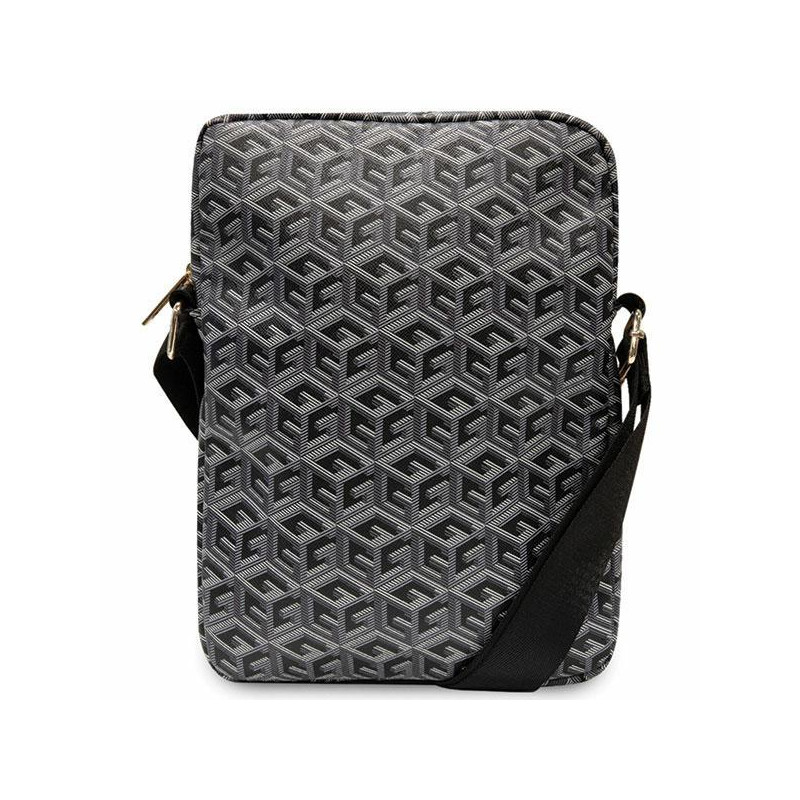 Guess GCube Stripes krepšys 10" planšetei - juodas