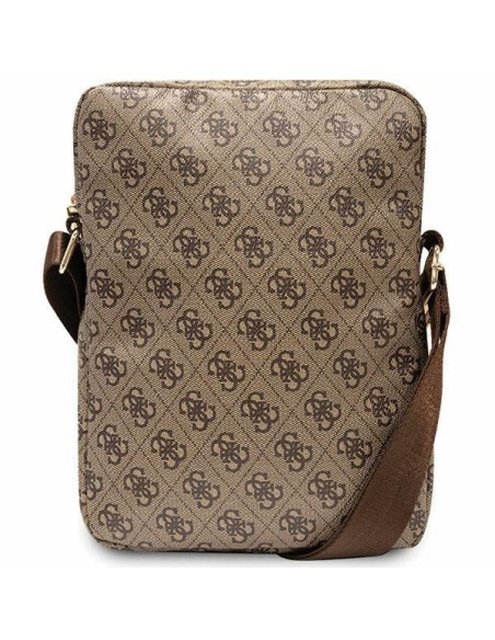 Guess 4G Stripes krepšys 10" planšetei - rudas Guess 4G Stripes krepšys 10" planšetei - rudas