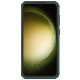 Nillkin Super Frosted Shield Pro sustiprintas dėklas Samsung Galaxy S23 FE - žalias