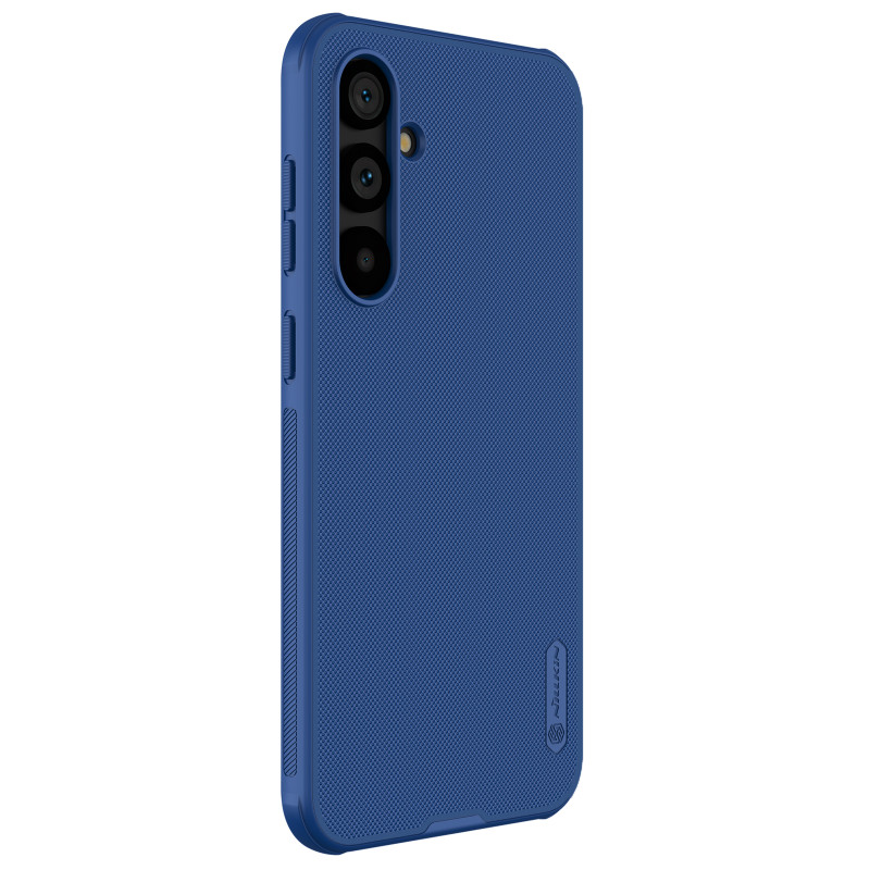Nillkin Super Frosted Shield Pro sustiprintas dėklas Samsung Galaxy S23 FE - mėlynas