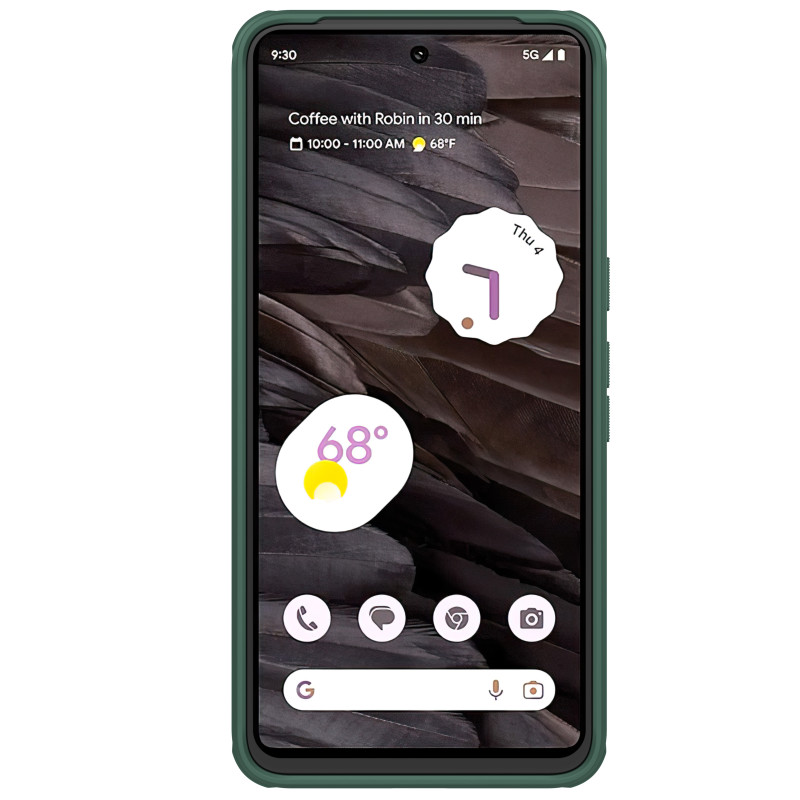 Nillkin Super Frosted Shield Pro sustiprintas Google Pixel 8 Pro dėklas – žalias