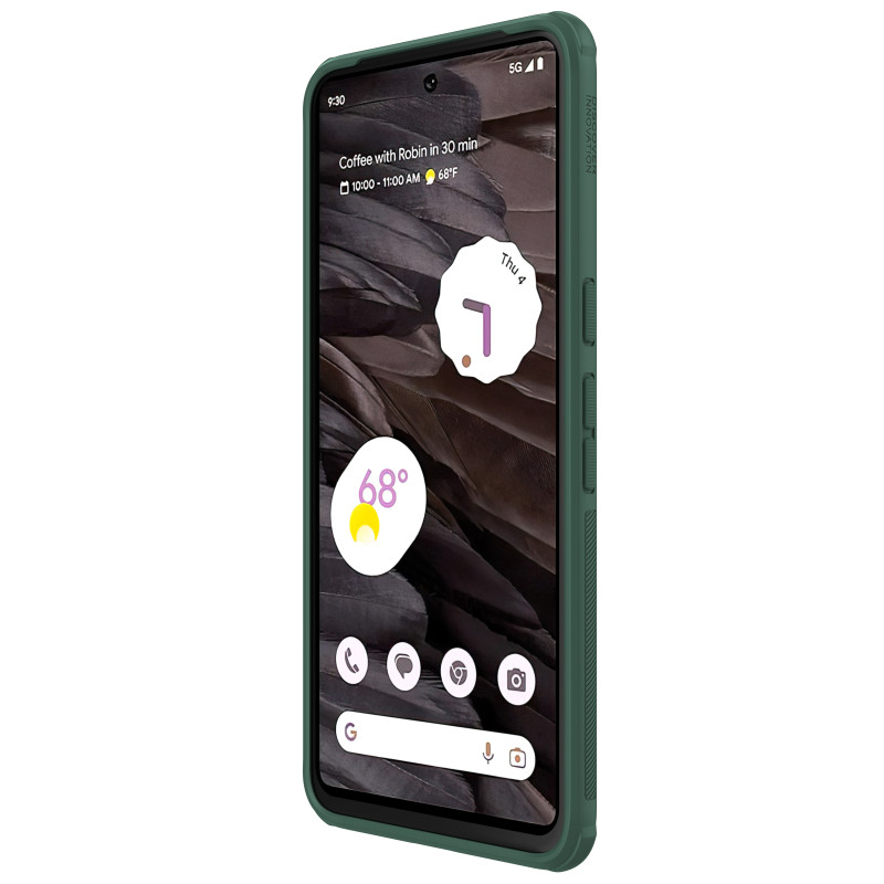 Nillkin Super Frosted Shield Pro sustiprintas Google Pixel 8 Pro dėklas – žalias