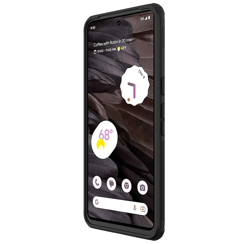Nillkin Super Frosted Shield Pro sustiprintas dėklas, skirtas Google Pixel 8 Pro – juodas
