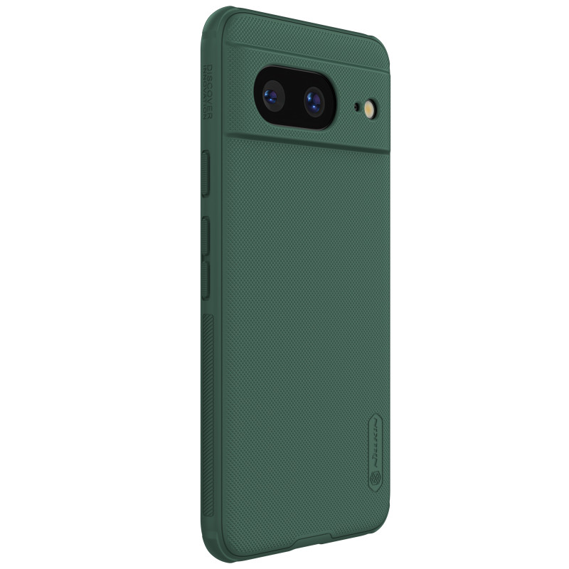 Nillkin Super Frosted Shield Pro sustiprintas Google Pixel 8 dėklas – žalias